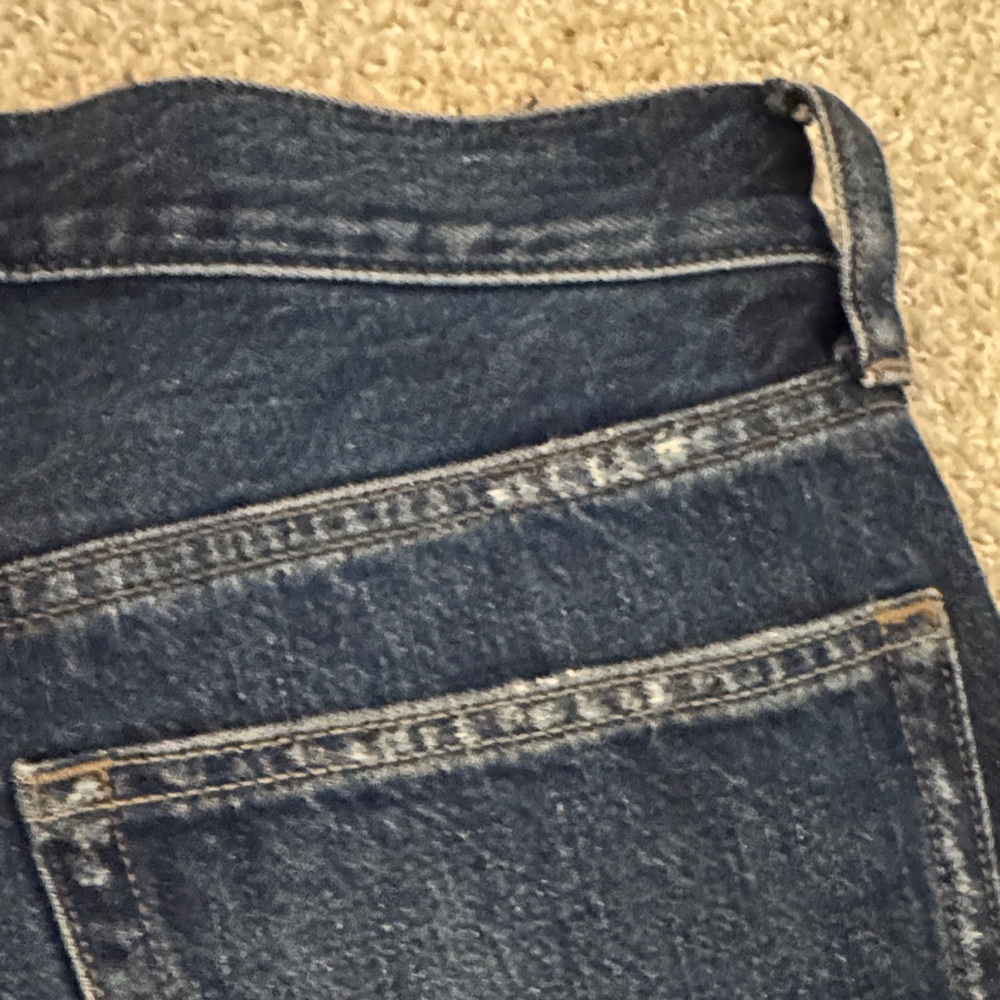 J.Crew Premium Edition Women’s SZ 25 Vintage Wide Leg, Medium Blue Jeans - Picture 6 of 10